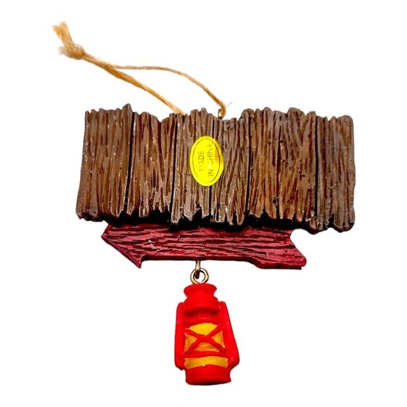 Vintage Midwest CBK Happy Campers Sign Roasted Marshmallows & Lantern Resin 3" - Picture 5 of 7